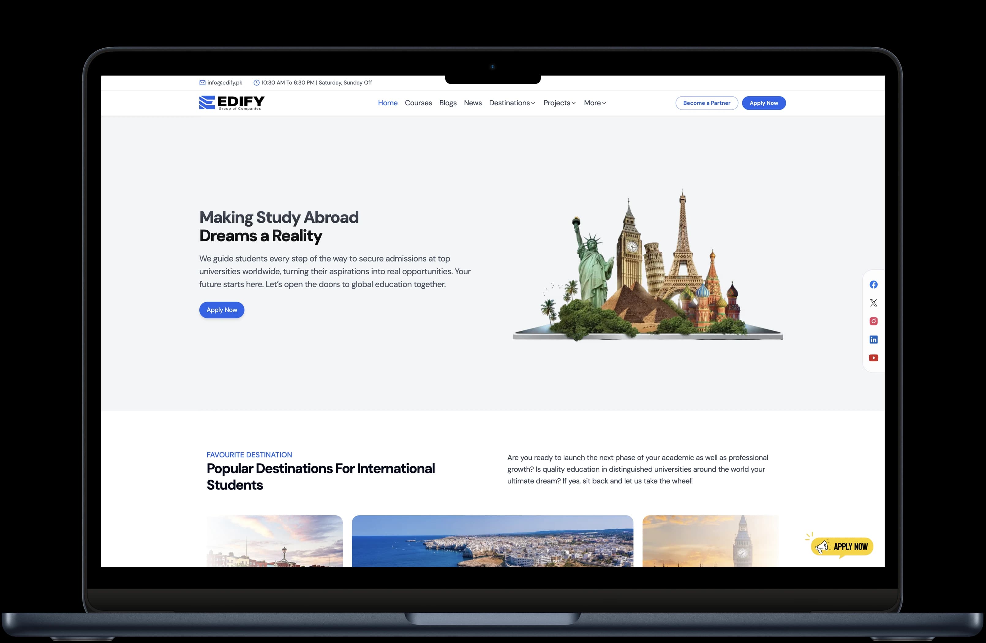 Edify Group homepage