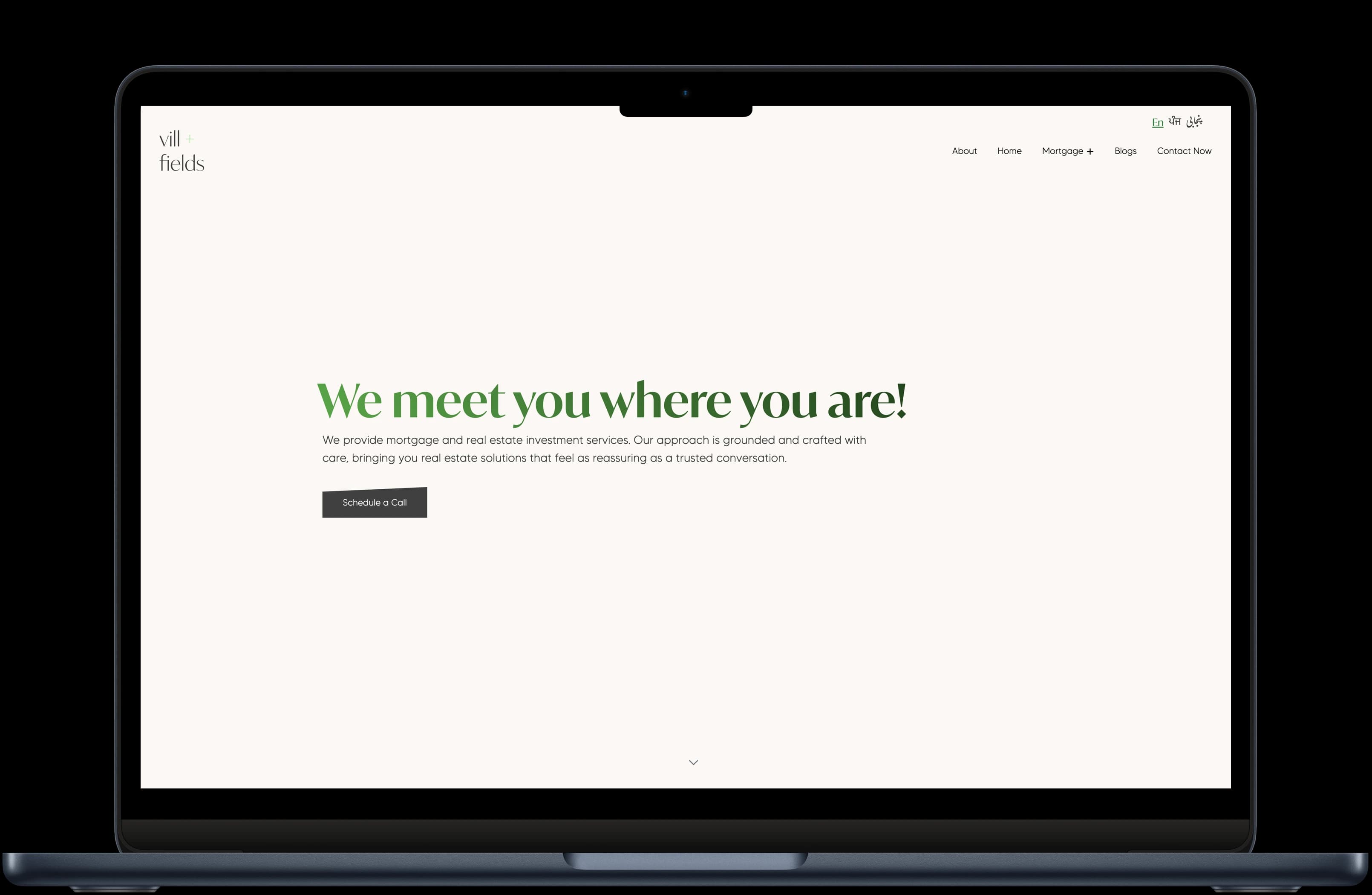Vill Fields homepage