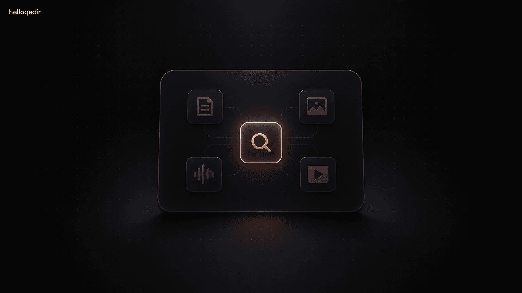 Search on the device, not only in the prompt